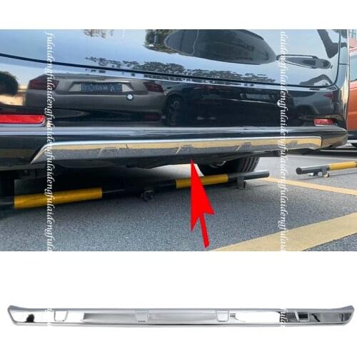 For TOYOTA ALPHARD 2019-2020 30 series stainless steel Rear Bumper Board Guards Board Protect Trim cover Car Accessories