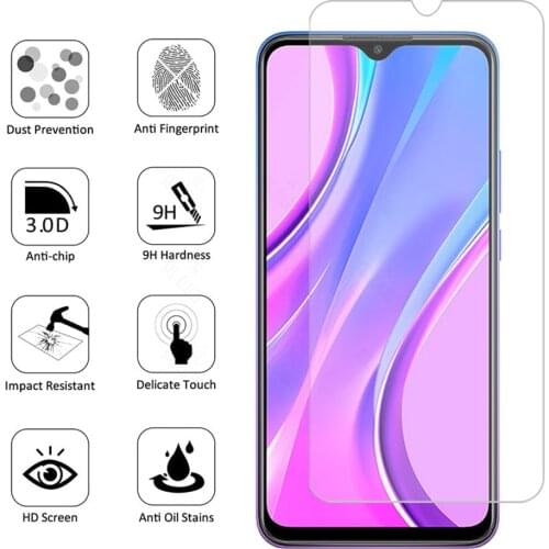 Tempered glass for xiaomi redmi 10X note 9s 9 pro MAX 9A 9C phone screen protector redmi note 8 8T pro 8A protective film glass