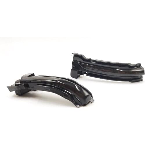 1Pair LED Dynamic Turn Signal Blinker Sequential Side Mirror Indicator Light 2019 2020 For Ford Focus 4 MK4