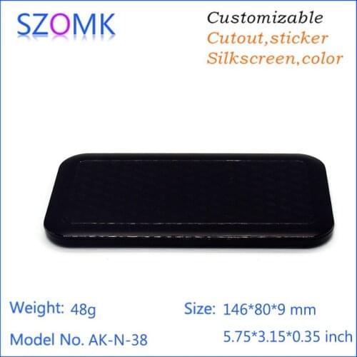 10 pcs a lot szomk hot sales small Mobile power shell power battery enclosur electronic enclosure plastic enclosure 146*80*9mm