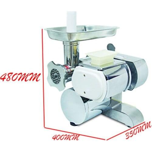 120-150kg/h Desktop meat cutter meat grinder Multi-function high efficiency cutting machine TJQ-12 meat cutter 220v