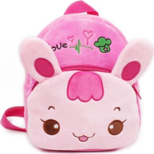 2019 New Baby Kid Backpack Plush Cute Cartoon Animal Bag Children Kids School Bag Gift Plecak For Fashion Girl