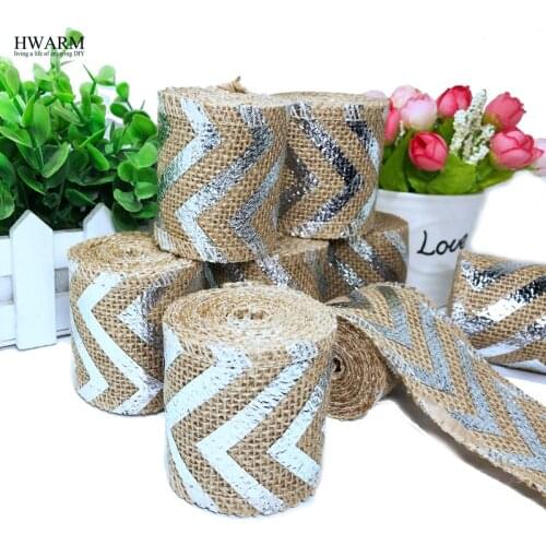 8pcs 6cm Silver Directional Sign Linen Lace Fabric Ribbon DIY Handmade Wedding Christmas Decoration For Home Party Favors GIFT