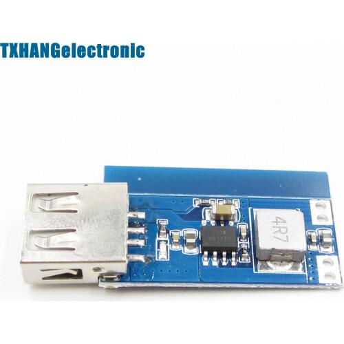 DC-DC 3V/3.3V/3.7V/4.2V to 5V USB 1A 2A Step Up Vehicle Power Charge Module power supply module boost module diy electronics