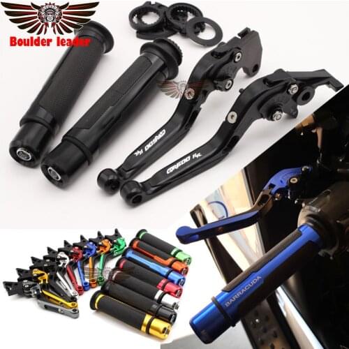 For Honda CBR600RR 2003-2006 2005 Laser Logo(CBR600RR) Folding Extendable Motorcycle Brake Clutch Levers Handlebar Hand Grips