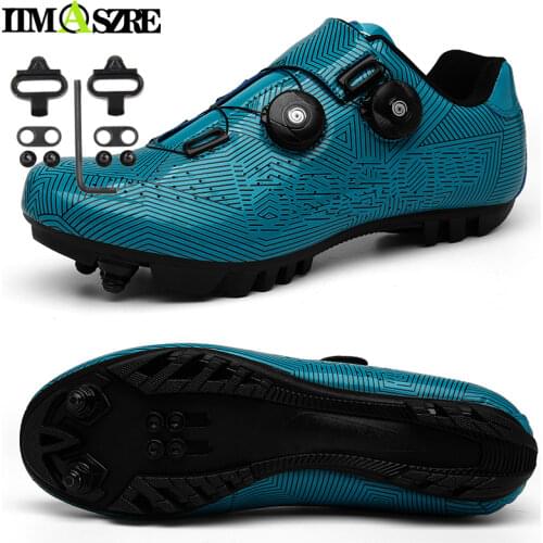 Mens Cycling Sneaker Flat Shoes Mtb Road Cycling Footwear Cleat Shoe Male Mountain Bike Man Spd Triathlon Winter Sports Speed