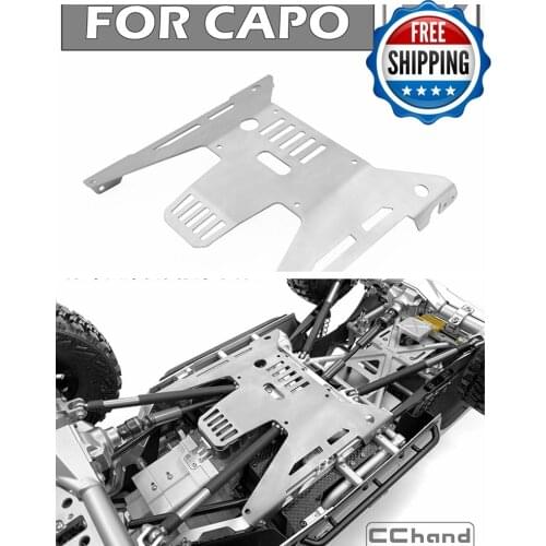 Metal bottom chassis armor guard for CAPO JKMAX V1.0 V2.0 2020 upgrade part