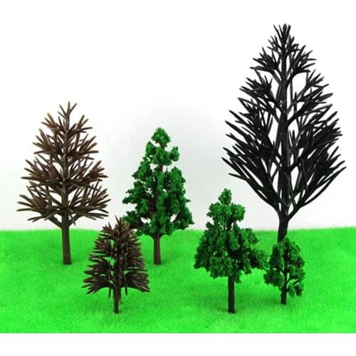 Model making architecture each size ho, n ,g scale model train layout miniature plastic model tree arm