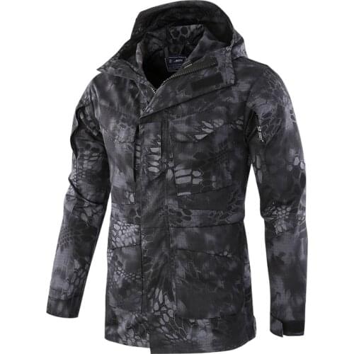 Men Tactical Clothing US Army Windproof Military Field Jacket Coats Hoodie Casaco Masculino Windbreaker Men Autumn Winter