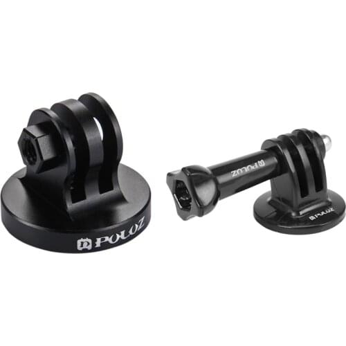 PULUZ 2 Set for Go Pro Accessories Camcorder Tripod Mount Adapter,2.9X2.4Cm & 3.1 X 3.5Cm