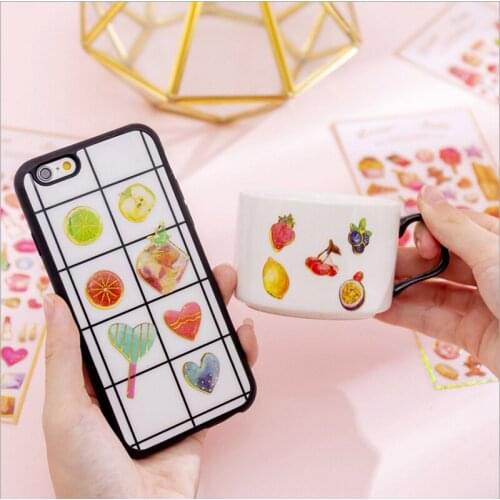 1pcs/lot Sweet Cake Crystal Epoxy Sticker Notebook DIY Decoration Sticky Album Diary Scrapbooking sticker for kids Stationery