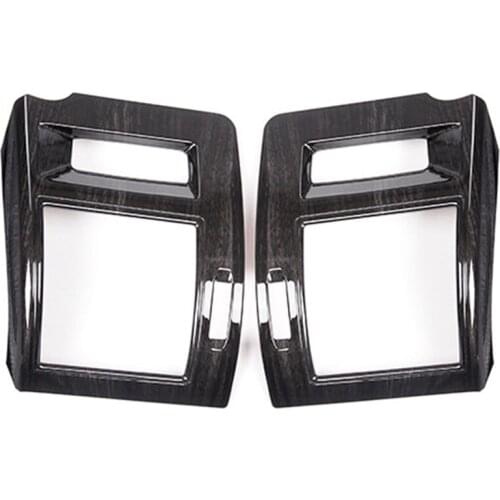 Side Front Air Conditioning Vent Trim Car Accessories For Toyota Land Cruiser Prado FJ150 150 2018 ABS