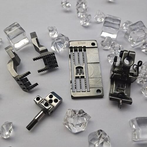 Q.X.YUN Sewing Machine For SIRUBA F007E-W122/FQ E1826 Machine Oversealing Machine Parts H1259 D1207 Gauge Set