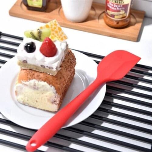 Multicolor Food Grade Non Stick Butter Cooking Silicone Spatula Set Cookie Pastry Scraper Cake Baking Spatula Silicone Spatula