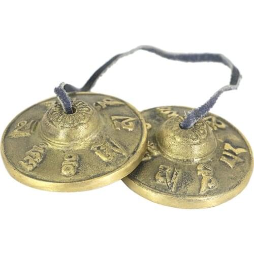 Tibetan Buddhist Tingsha Musical Percussion Instrument - 2.60inch
