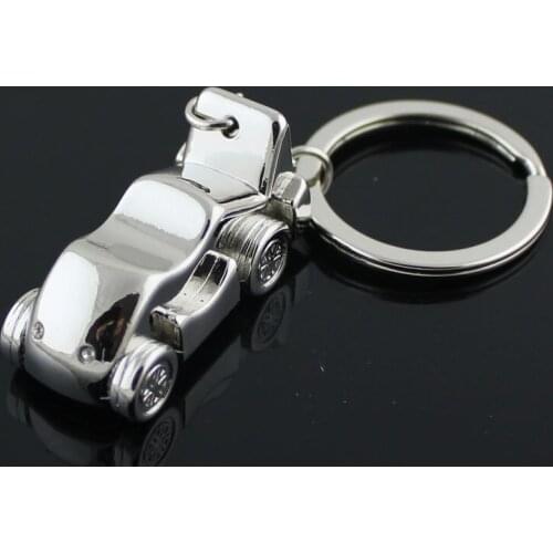 Vintage car keychain high quality car styling key ring llaveros hombre creative chaveiro portachaiavi free shipping