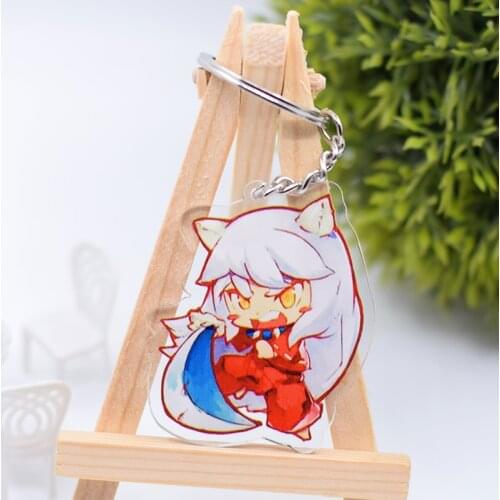 WL009 Inuyasha Keychain Anime Keyring Accessories