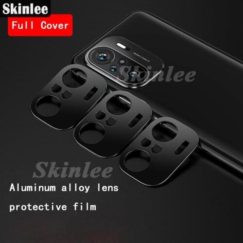 Skinlee Lens Protector For Xiaomi Poco F3 Camera Metal Ring Film Lens Screen Protector For xiaomi Poco F3