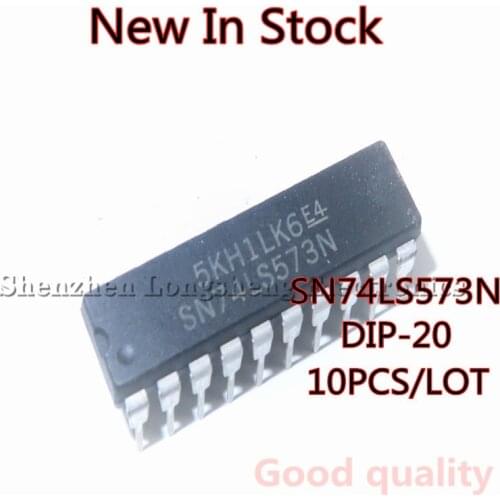10PCS/LOT NEW SN74LS573N 74LS573 DIP-20 octal line driver