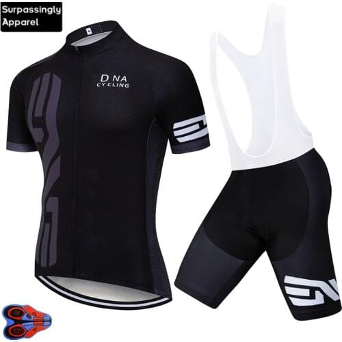2019 Pro Tour Team Custom Cycling Jersey 9D Gel Pad Bike Shorts Set MTB Ropa Ciclismo Mens Summer Bicycling Maillot Wear
