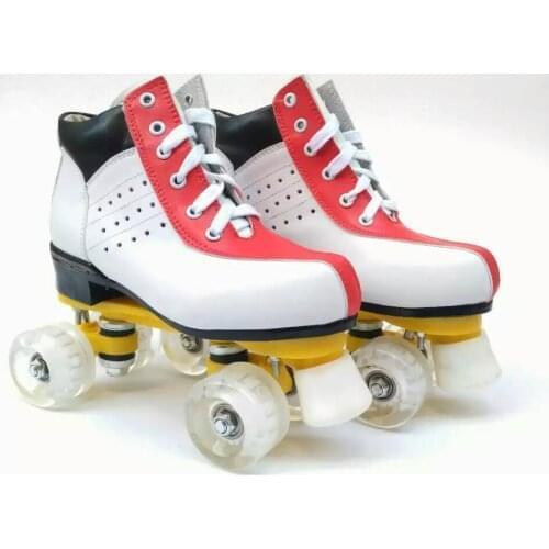 2020 style arrival Wholesale Price 4 Wheel Speed Roller Skates Shoes free shipping