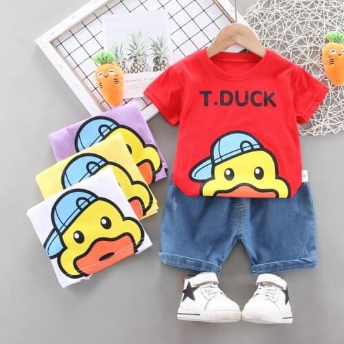 2021 Summer Toddler Clothing For Newborn Baby Girls Clothes Set Boys Clothes Infant T-shirt+Pant 2pcs Suit Baby Kids Tracksuit