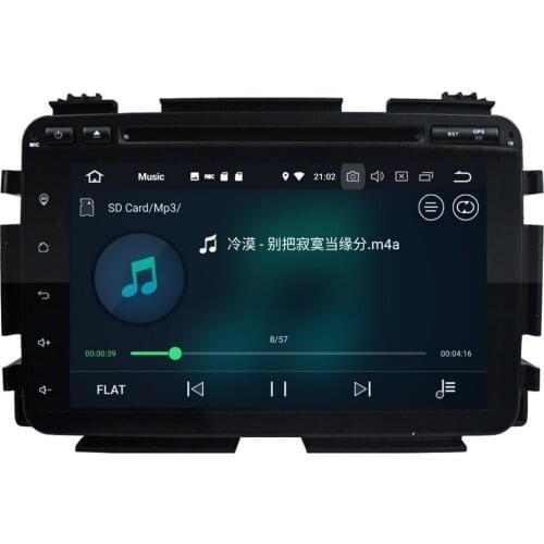 8" Android 8.0 Car Stereo DVD Radio GPS Navigation for Honda Vezel HR V 2014 2015 2016 4GB RAM Bluetooth WIFI USB Mirror-link