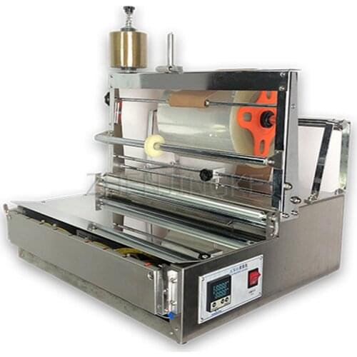 Transparent Film Packing Machine Three-Dimensional Box Cosmetic Perfume Box Cellophane Playing Cards Tool Mechanical Equipment