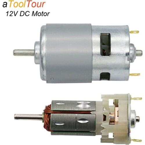 775 795 895 DC12V Motor Double Ball Bearing 6000-12000RPM Large Torque High Speed Electronic Component Mini Motor Micro DIY