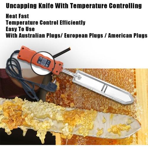 Rapid Heating Electric Uncapping Therm Regulator Temperature Control Honey Knife Scarper Beekeeping Tools For Beekeeper Supplies