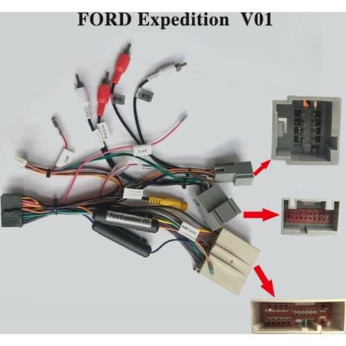 ARKRIGHT Wiring Harness Cable For Ford Expedition Radio Head Unit Adaptor Android Device
