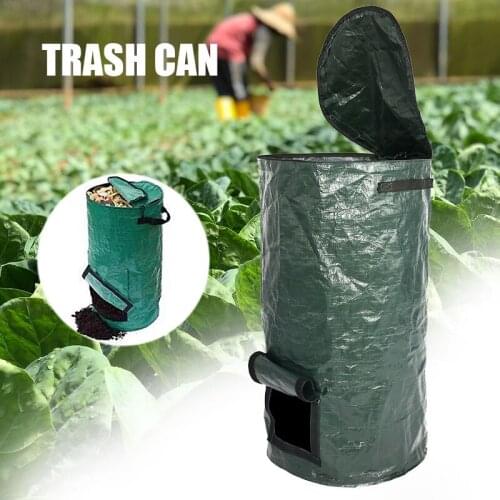Reuseable Garden Leaf Waste Can Yard Compost Bin for Fruit Kitchen Waste Grower Dropship