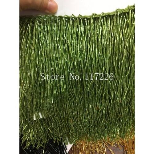 Fashionable JRB-12720 beaded Fringe Ribbon Trim hot Fringe tassel Lace Trim for party dress