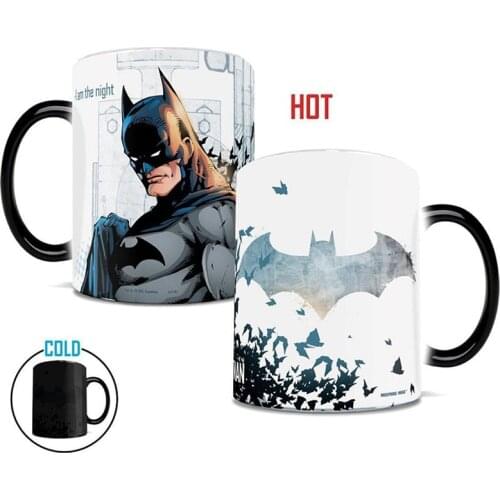 1Pcs New 350ml Cartoon Mug Cold Heat Changing Color Mug Light Magic Mug Coffee Tea Cup Best Gift for Your Friends Birthday