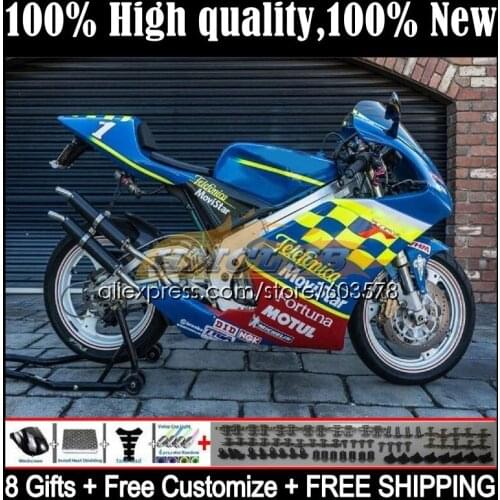 OEM Bodys For SUZUKI RGV250 RGVT RGV 250 SAPC VJ21 18CL.77 RGVT-250 VJ 21 RGVT250 88 89 RGV-250 1988 1989 Fairings Movistar Blue