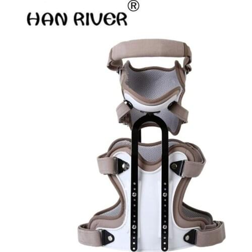 Adjustable neck and chest orthoses postoperative neck and neck collar chest neck collar with a bracket cervical vertebra fractur