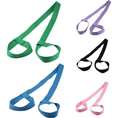 Yoga Mat Strap Carrying Sling Durable Cotton Fitness Portable Yoga Mat Binding Belt Tie Adjustable Fixed Strap Gym Workout