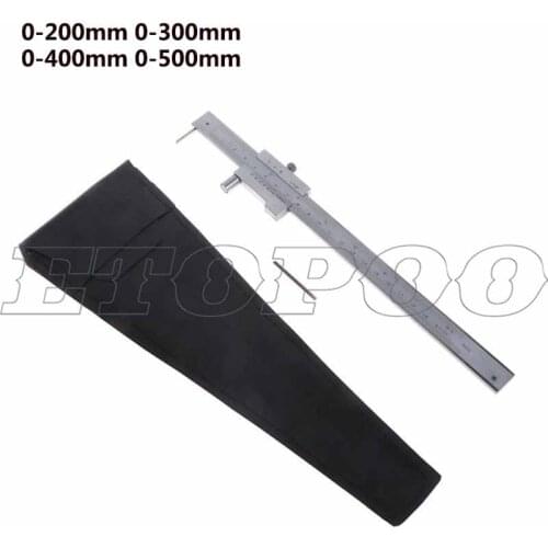 0-200mm 300mm 400mm 500mm Stainless steel Parallel marking vernier caliper marking gauge with Carbide scriber Marking Gauge tool