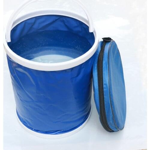 Travel folding bucket outdoor camping tool fishing wash bag for Peugeot 206 207 208 301 307 308 407 2008 3008 4008