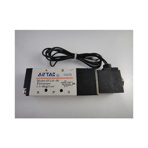 Solenoid Air Valve 5port 2position BSP 4V110-06 DC 24V