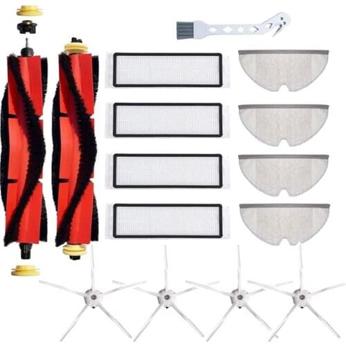 Replacement Parts for Xiaomi Roborock S5 S5 MAX S6 S60 S65 S50 S55 Filter Mop White Gel Sweeping Brush Accessories