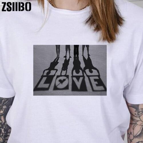 2019 New Women clothes T-shirts Casual Harajuku Love Printed Tops Tee Summer Female tshirt Short Sleeve shirt Clothing vintage