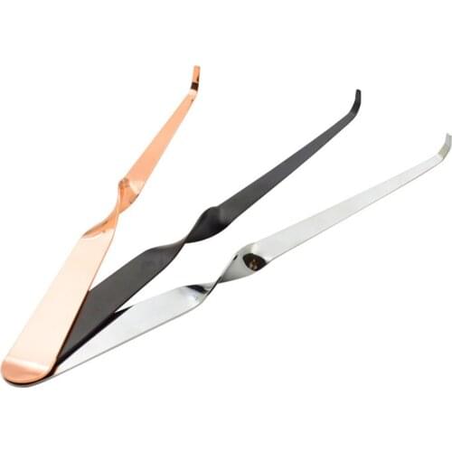 1PCs 19CM Stainless Steel Wick Dippers Candle Wick Hook Candle Accessories For Put Out Extinguish Candle Wick Tools Black Silver