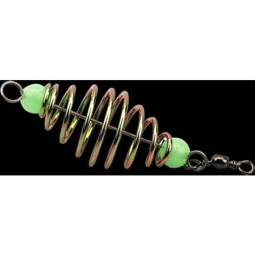 10 Pcs/Set Fishing Bait Spring Lure Inline Hanging Tackle Stainless High Quality Of Materials Steel Feeder Fishing Tools Fishing