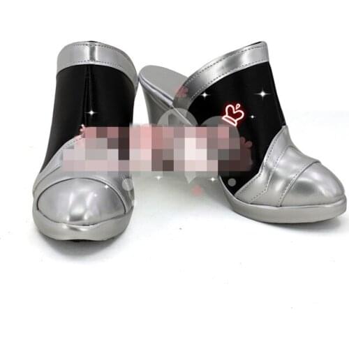 Anime Cosplay OW Shoe Mercy Pink Angela Ziegler Fighting Cosplay Shoes A