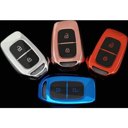 2 Button TPU Remote Car Key Cover Case For Renault Kwid Traffic Symbol For Dacia Sandero Logan Duster 2016 2017 2018 Fob Shell