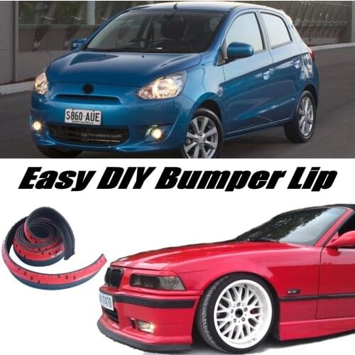 Bumper Lip Deflector Lips For Mitsubishi Mirage Attrage Space Star For Dodge Attitude Front Spoiler Skirt For Tuning / Body Kit