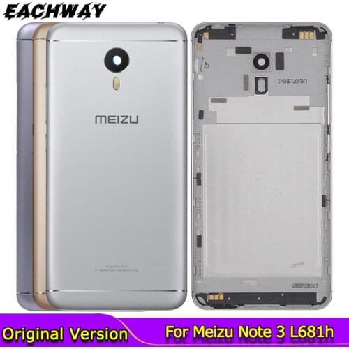 Housing MEIZU Note 3 L681h Back Battery Cover Case Battery Meilan L681 M681 Rear Door Replacement MEIZU M3 Note M681Q Housing