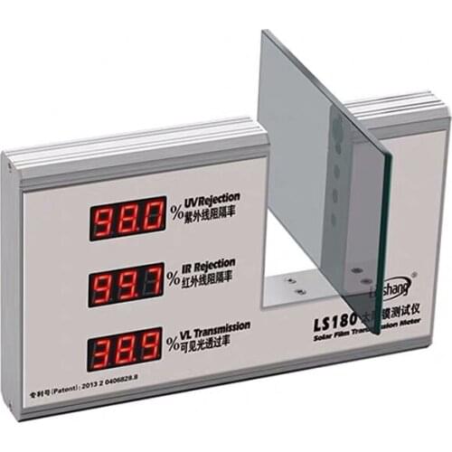 LS180 Solar Film Transmission Meter Window Tint Meter UV IR Rejection Light Transmittance