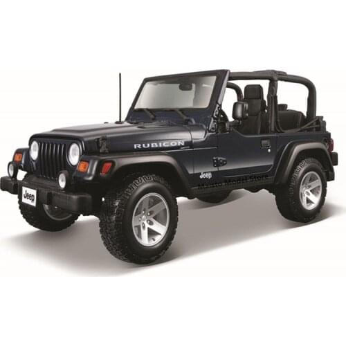 Maisto 1:18 Jeep Wrangler Rubicon Preminer editionHighly-detailed die-cast precision model car Model collection gift